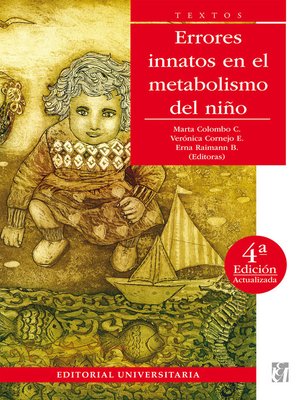 cover image of Errores innatos en el metabolismo del niño